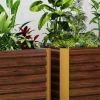 2 Delige Set Verhoogd Bloembed Weerbestendig, Plantenbed Koude Bak Tuinbed Plantenbak Plantenbak Van Verzinkt Staal, Bloembak Voor Terras & Tuin, 120 X 60 X 60 Cm 9