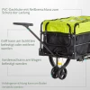 2 In 1 Kinderwagen, Draagvermogen 40kg, Met Rem, Opbergtas, Deksel, Reflectoren, Oxford, 130 X 64 X 103 Cm, Geel 8