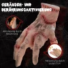 21cm Halloween Decoratie Realistische Litteken Hand Met Actie En Geluidsfunctie, Griezelige Rekwisieten Decoraties, Horror Rekwisieten Geschikt Voor Halloween En Cosplay 7