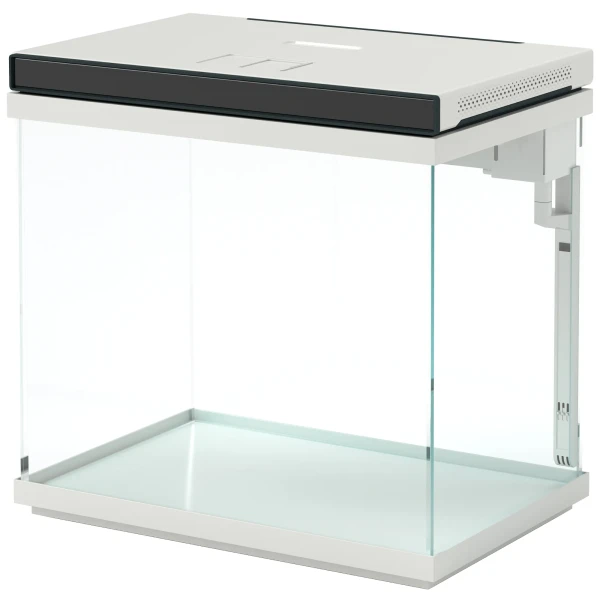 26 Liter Aquarium Met Filter, Led Verlichting, Waterpomp, Voor Verschillende Vissoorten, Ca. 38 X 26 X 38 Cm 1