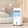 3 In 1 Mobiele Airconditioner Met Luchtbevochtiging Waterkoeling 15l 60° Oscillerend Klimaatapparaat Luchtkoeler Met 7,5u Timer, Afstandsbediening, Led Display, Voor 20 ㎡ Wit 37 X 32 X 78 Cm 2