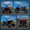 Aiyaplay Elektrische Quad Voor Kinderen 12v Elektrische Kinderquad Met 2 Motor, 3 6km/h Kinder Quad Met Vering, Led Licht, Kinderauto Met Usb, Muziek Voor 3 8 Jaar Kinderen, Blauw 10