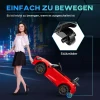 Aiyaplay Kinder Elektrische Auto 12 V Kinderwagen Met 2,4g Afstandsbediening, Usb, Mp3, Muziek, Elektrisch Voertuig Met Lichtjes, Zachte Start, Achteruit Functie, 3 5 Km/u, Voor Kinderen 3 6 Jaar, Rood 6