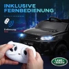 Aiyaplay Kinder Elektrische Auto 12v Kinderwagen Met 2,4g Afstandsbediening, Muziek, Claxon, Elektrisch Voertuig Met Led Verlichting, Usb/mp3 Aansluiting, 3 5 Km/u, Voor Kinderen 3 6 Jaar, Zwart 8