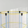 Aiyaplay Kinder Trampoline Ø140 Cm, Indoor Trampoline Met Veiligheidsnet, Rubberen Touw, Randafdekking, Kindertrampoline Met Deur Met Rits Voor 3 6 Jaar Kinderen Donkerblauw 8