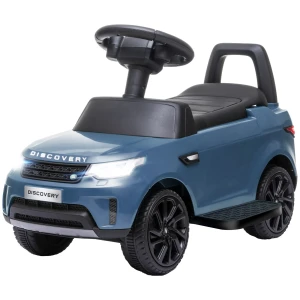 Aiyaplay Land Rover Kinder Elektrische Auto 2 In 1 6v Kinderwagen Met Glijmodus, Muziek, Claxon, Elektrisch Voertuig, Glijauto, Glijdend Voertuig Met Koplampen, 3 Km/u, Voor 1,5 5 Jaar Oude Kinderen, Lichtblauw 1