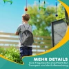 Aiyaplay Ninja Warrior Obstakelcursus Voor Kinderen 10 M Ninja Slackline Kit Met Klimladder Accessoires, Gymnastiekringen, Hangend Dienblad, Schommel, Klimstangen, Trainingsuitrustingsset Voor Kinderen 8