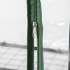 Broeikas Met Rol, Broeikas Met 4 Planken, Folie Broeikas Met Stalen Frame, Voor Tuin, Balkon 69 X 50 X 165 Cm, Groen 9
