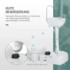 Camping Wasbak 17l Handwasbak Met Afvalwateropvangbak Spoelbak Met Dispenser Hdpe Grijs 83x50x103 Cm Voor Buitengebruik 5