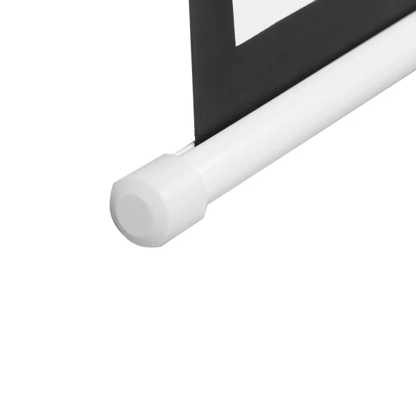 Elektrische Projectiescherm 266 X 149 Cm 16:9 Met Afstandsbediening Voor Thuisbioscoop & Presentaties, Metaal, Wit 10