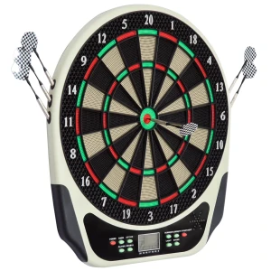 Elektronische Dartbord, Dartbord Met Lcd Display, 6 Darts, 24 Dartkoppen, 18 Spellen, 159 Scoreopties, Voor 8 Spelers 1