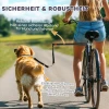 Fietslijn Voor Honden Fiets Hondenlijn Eenvoudige Installatie En Demontage Hondenlijn Voor Fiets, Fietsen, Training, Joggen, Zwart 6