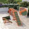 Honden Agility Traptrede Agility Uitrusting Voor Honden Met Veiligheidsstang, Antislip Oppervlak Agility Apparaat Voor Tuin, 325 X 55 X 69 Cm, Oranje 6