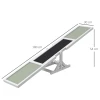 Hondenwip, Honden Agility Wip Van Hout, Antislip Honden Agility Ramp Voor Honden Onder 30 Kg, Voor Balans, 180 X 30 X 30 Cm Wit 4