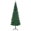 Kerstboom 2,1 M Kunstkerstboom Demonteerbaar Met Standaard 631 Takken Pvc Groen Ø81 Cm Voor Feestelijke Decoratie 1