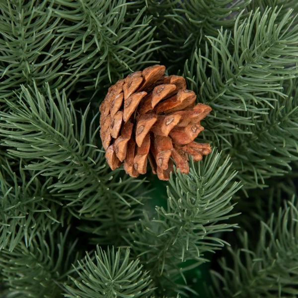 Kerstkrans Deurkrans Met Ophanglus Ø60 Cm, Groene Pe Krans Voor Feestelijke Decoratie 8