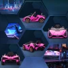 Kinder Elektrische Suv Met 3 Versnellingen, Veiligheidsgordels, Afstandsbediening, Muziek (mp3/usb) Licht, Voor 37 60 Maanden, Draagvermogen 25kg, Roze 10