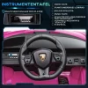 Kinder Elektrische Suv Met 3 Versnellingen, Veiligheidsgordels, Afstandsbediening, Muziek (mp3/usb) Licht, Voor 37 60 Maanden, Draagvermogen 25kg, Roze 6