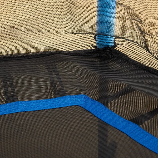 Kinder Trampoline Ø163,5 Cm, Indoor Trampoline Met Veiligheidsnet Randafdekking Rubberen Touw, Kindertrampoline Tot 50 Kg, Voor Kinderen 3 10 Jaar Blauw 10