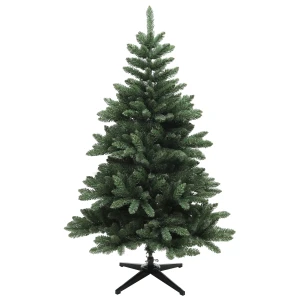 Kunstmatige Kerstboom, 150 Cm Kerstboom Met 565 Toppen, Opvouwbare Stalen Voet, Vlamvertragend, Voor Kerstdecoratie, Binnen, Groen 1