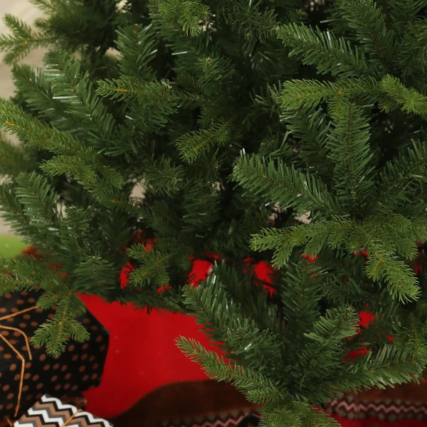 Kunstmatige Kerstboom, 180 Cm Kerstboom Met 818 Punten, Snelmontage Vouwsysteem, Stalen Standaard, Voor Kerstdecoratie, Binnen, Groen 10