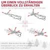 Kunstmatige Kerstboom, 180 Cm Kerstboom Met 818 Punten, Snelmontage Vouwsysteem, Stalen Standaard, Voor Kerstdecoratie, Binnen, Groen 8