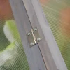 Kweekbak Van Hout, Mini Broeikas 90 X 52 X 49,5 Cm, Broeikas Met Deksel, Lichtdoorlatende Kweekbak, Winterbestendige Verhoogde Tuinbed Voor Tuin, Balkon, Grijs 9