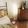Led Staande Lamp Woonkamer Staande Lamp Met Voetschakelaar, Dimbare Staande Lamp Met Aanpasbare Helderheid, Staande Lamp Voor Slaapkamer, Zilver 9