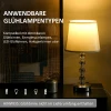 Led Tafellamp Oplaadbaar Via Usb, Kristallen Nachtkastlamp, Lampvoet E27, Voor Woonkamer Slaapkamer, Glas, Zilver 23 X 23 X 45 Cm 6