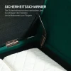 Luxe Zitbank Gestoffeerde Bank Met Opbergruimte Armleuningen Kistbank Fluweelachtig Polyester Rubberhout Groen 107 X 42 X 65 Cm 8