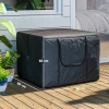 Opbergtas 600d Oxford, 384l Draagtas Tot 60kg Belastbaar, Uv30+ Waterdichte Kussentas, Voor Kamperen En Reizen, 80 X 80 X 60 Cm, Zwart 4