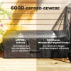 Opbergtas 600d Oxford, 840l Draagtas Tot 100kg Belastbaar, Uv30+ Waterdichte Kussentas, Voor Kamperen En Reizen, 175 X 80 X 60 Cm, Zwart 6