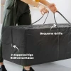 Opbergtas 600d Oxford, 840l Draagtas Tot 100kg Belastbaar, Uv30+ Waterdichte Kussentas, Voor Kamperen En Reizen, 175 X 80 X 60 Cm, Zwart 7