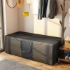 Opbergtas 600d Oxford, 840l Draagtas Tot 100kg Belastbaar, Uv30+ Waterdichte Kussentas, Voor Kamperen En Reizen, 175 X 80 X 60 Cm, Zwart 8