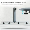Parasolvoet Van Metaal 18,5 Kg, Parasolstandaard Met Wielen, Vierkante Parasolhouder, Parasolgewicht, Stand Voor Parasol 32/38/48mm Buisdiameter, Voor Balkon, Terras, Grijs 7