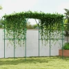 Roestvrij Stalen Klimrek Met Driehoekig Ondersteuningsontwerp 223x223x223 Cm Rozenboog Voor Klimplanten Tuin Trellis Voor Kamerplanten Plant Trellis Voor Groenten Bloemen Groen 2