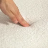 Schommelstoel, Ergonomische Schommelstoel, Fauteuil, Voedingsstoel Met Fluweelachtige Uitstraling, Schommelstoel Tot 120 Kg Belastbaar, Voor Slaapkamer, Woonkamer, Crèmewit 10