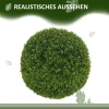 Set Van 2 Kunstmatige Buxusballen 40 Cm Kunstplant, Plastic Kunstmatige Planten Buxusbal, Nep Plant Voor Woonkamer Slaapkamer Kantoor Tuin Moderne Decoratie Cadeau 5