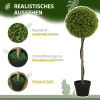 Set Van 2 Kunstmatige Eucalyptus, 90 Cm Kamerplant, Kunstplant In Pot, Grote Decoratieve Planten Voor Thuis, Kantoor, Gang, Tuin, Groen 5