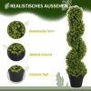 Set Van 2 Kunstmatige Spiraal Eucalyptus, 90 Cm Kamerplant, Kunstplant, Grote Decoratieve Planten In Pot Voor Thuis, Kantoor, Gang, Tuin, Groen 5