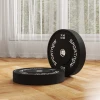 Sportnow 2 Delige Set Haltersgewichten, 2 X 20kg Gewichten, Halterschijven Set, Gewichtsschijven Voor 5 Cm Haltersstang, Ø 50 Mm Boring, Zwart 8