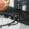 Sportnow Basketbalring Met Achterwand Voor Buiten & Binnen, Basketbalbord Met Ø45 Cm Stalen Ring En Net, Wandmontage, Basketbal Bord Voor Volwassenen, Zwart 10