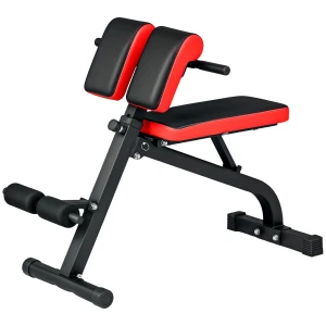 Sportnow Haltersbank, Veelzijdige Fitnessbank, Verstelbaar, Opvouwbaar Ontwerp, Voor Biceps Curls, Lange Halter, Staal, Tot 120 Kg, 103 X 65 X 67 98 Cm, Zwart 1