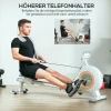 Sportnow Roeiapparaat Voor Thuis, Magnetisch Roeiapparaat Met 16 Weerstandsniveaus, Lcd Monitor, Roeimachine Met Telefoon /ipad Houder, Voor Cardio Training, Tot 150kg Belastbaar 7