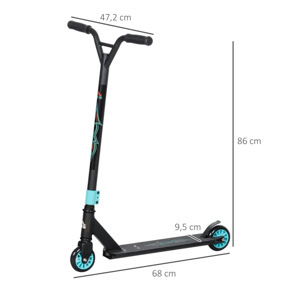 Stuntstep, Funscooter, Stuntstep Met Abec 9 Kogellagers, Step Met 100 Mm Kunstleder Wielen, Step, Citystep, Trick Step Voor Kinderen Vanaf 14 Jaar 4