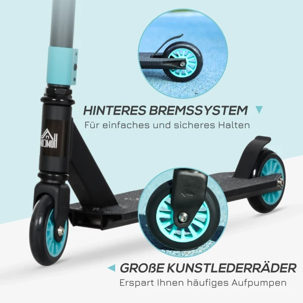 Stuntstep, Funscooter, Stuntstep Met Abec 9 Kogellagers, Step Met 100 Mm Kunstleder Wielen, Step, Citystep, Trick Step Voor Kinderen Vanaf 14 Jaar 6