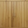 Tuinkast Hout, Weerbestendige Gereedschapsschuur 110x50x85cm, Gereedschapshuis Met Deur, Lessenaarsdak, Planken, Gereedschapskast, Tuinhuisje Gereedschapskast Tuinschuur Voor Tuin Terras Achtertuin, Bruin 10