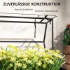 Verhoogd Bloembed Met Deksel, Verhoogd Kruidenbed Met Afvoergaten, Metalen Plantenbak, Weerbestendig Groentebed, Tuinbed, Plantenbed Voor Tuin, Balkon, 100 X 48 X 124 Cm, Zwart 8