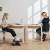 Voetensteun Bureau Hoogte Verstelbaar Voetsteun, Ergonomische Voetensteun, Antislip, Voor Thuiswerkplek, Kantoor, Zwart 8