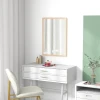 Wandspiegel 50 X 70 Cm Decoratieve Spiegel Met 4 Haken, Rechthoekige Spiegel Voor Slaapkamer, Badkamer 9